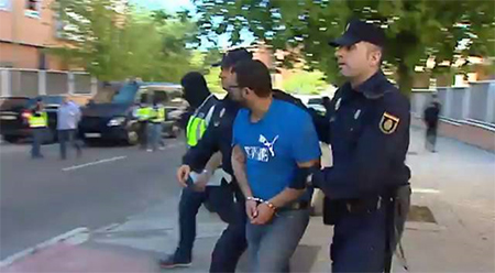 Desmantelada en Madrid una red de reclutar terroristas